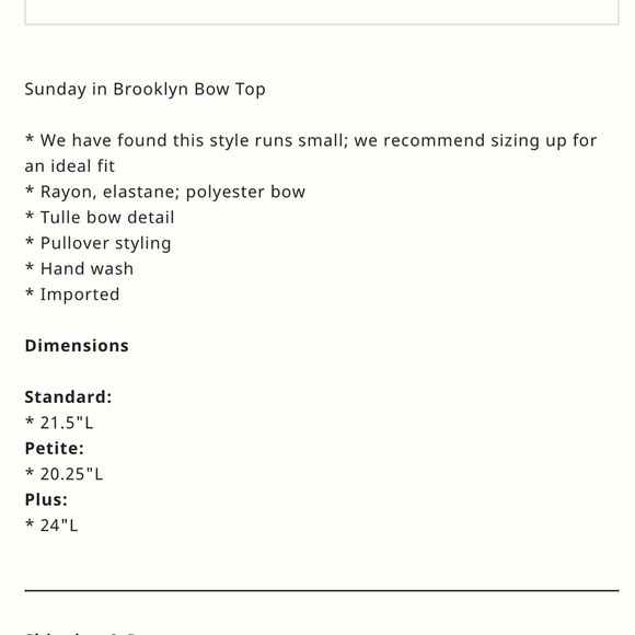 Anthropologie Sunday In Brooklyn Bow Top - Picture 5 of 9